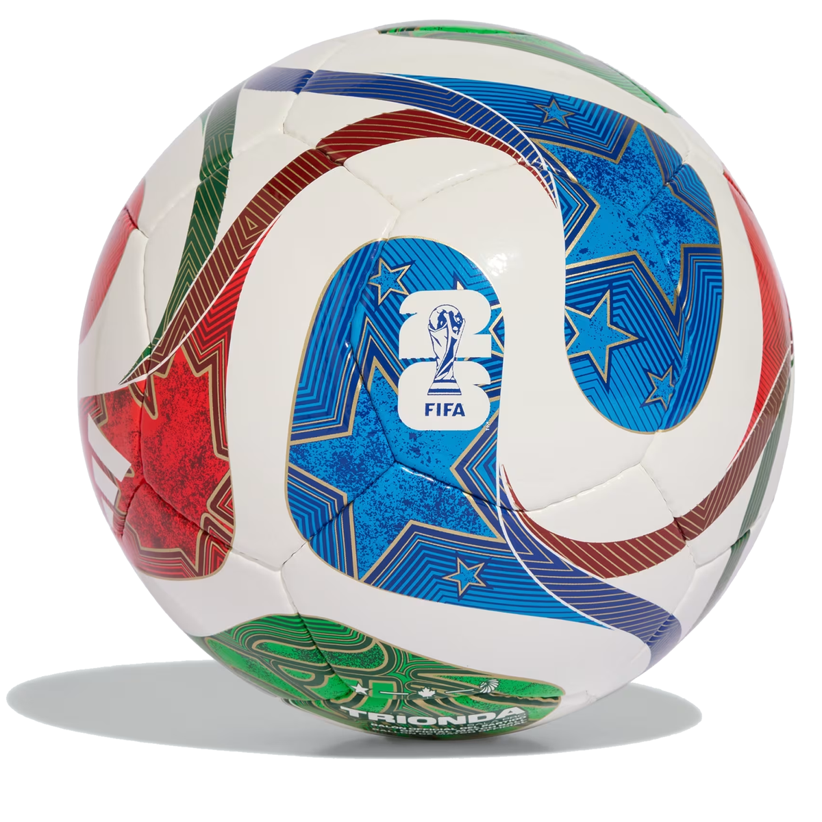 adidas Trionda Futsal Pro Ball (White/Red/Blue)