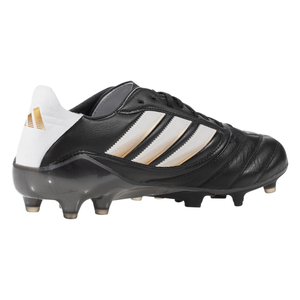 adidas Copa Icon II FG/AG Soccer Cleats (Black/White/Metallic Gold)