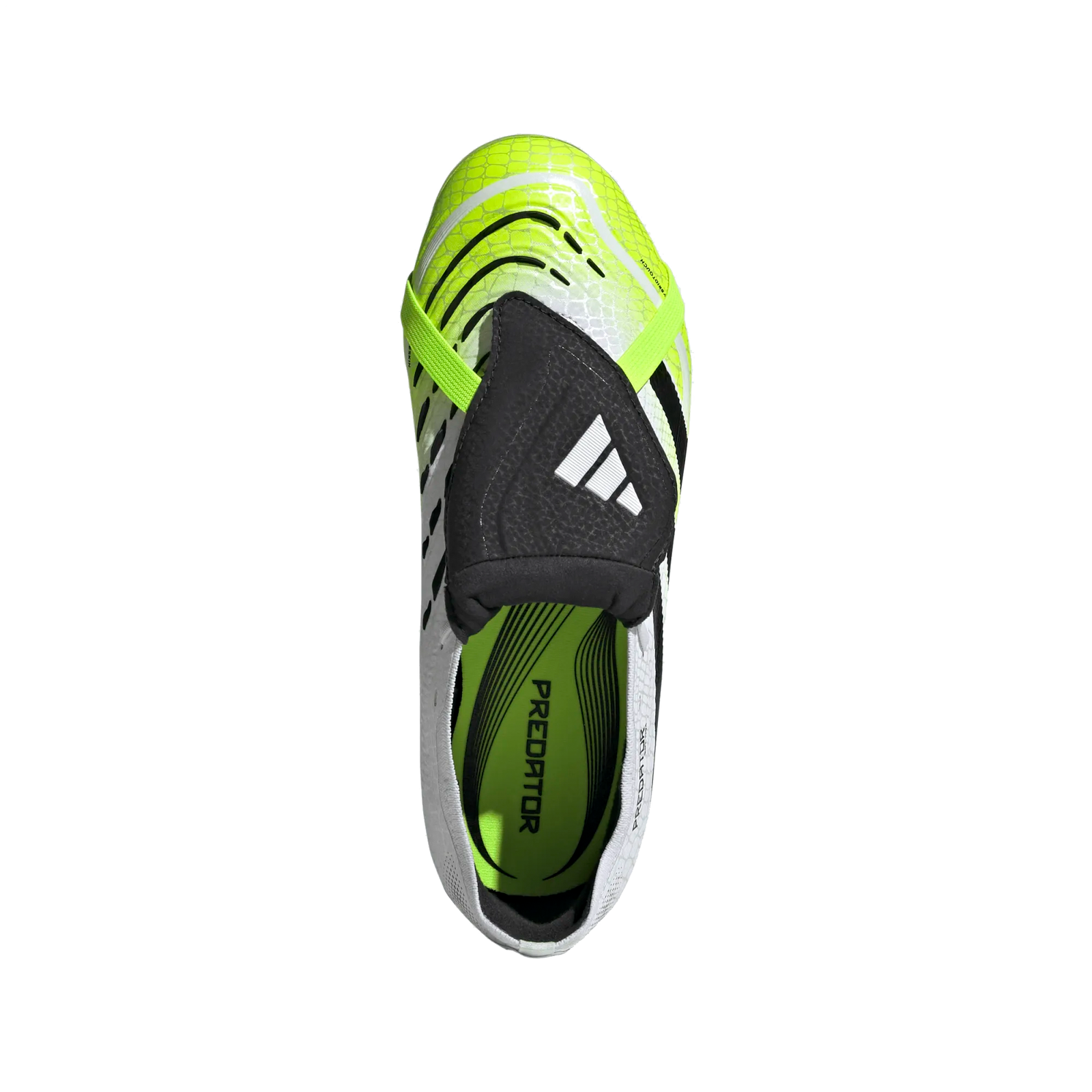 Adidas Jr. Predator Elite FG Soccer Cleats (White/Lucid Lemon)