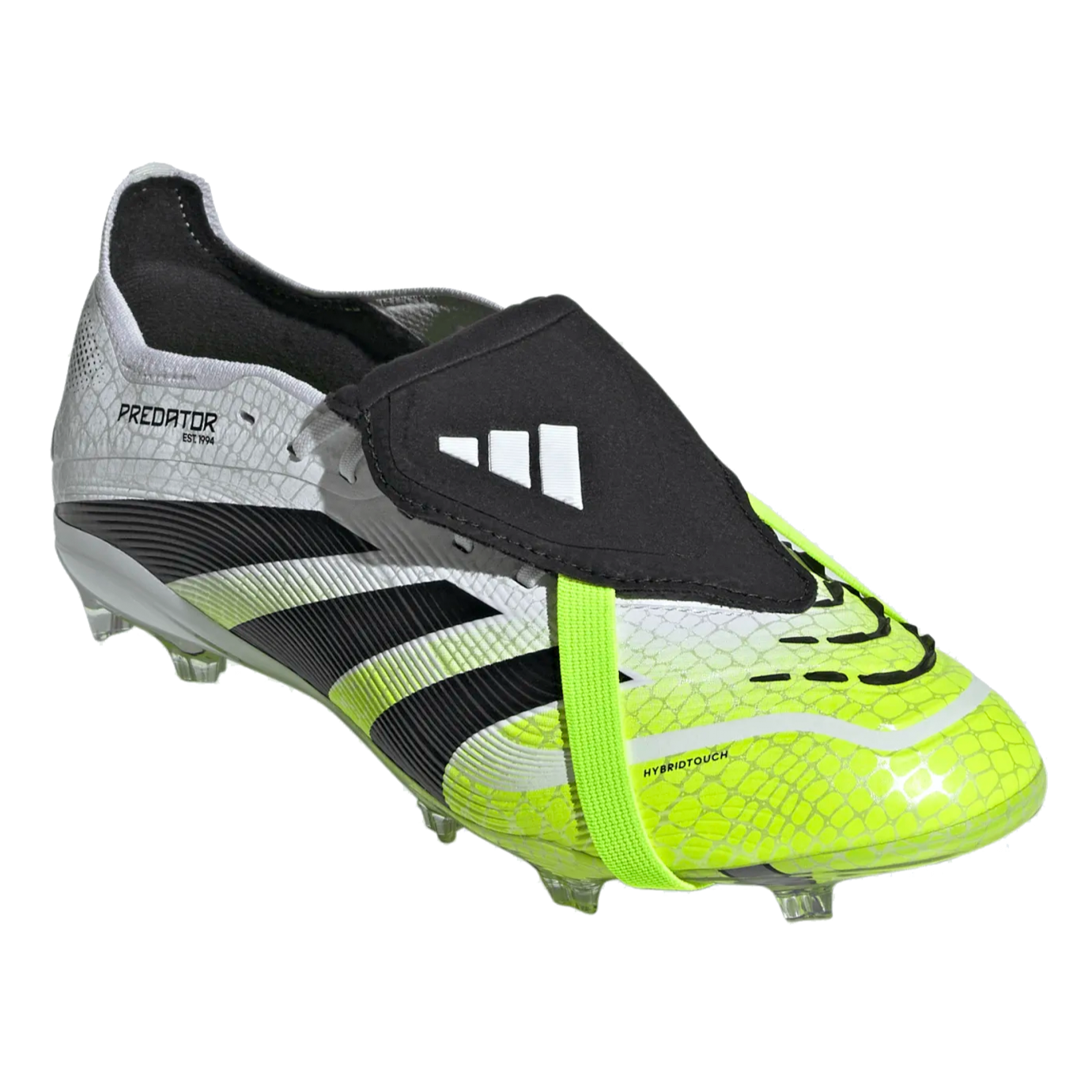 Adidas Jr. Predator Elite FG Soccer Cleats (White/Lucid Lemon)