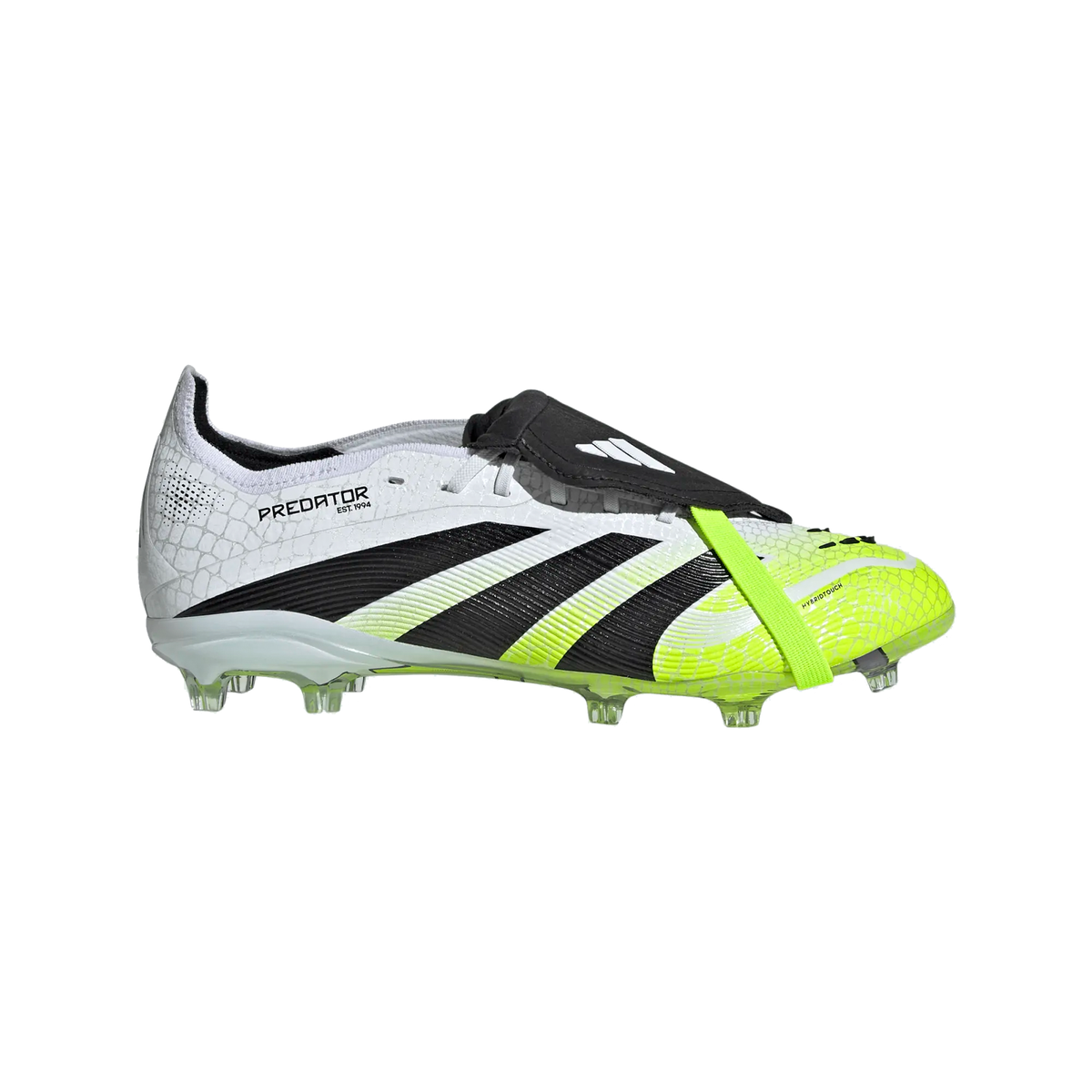 Adidas Jr. Predator Elite FG Soccer Cleats (White/Lucid Lemon)