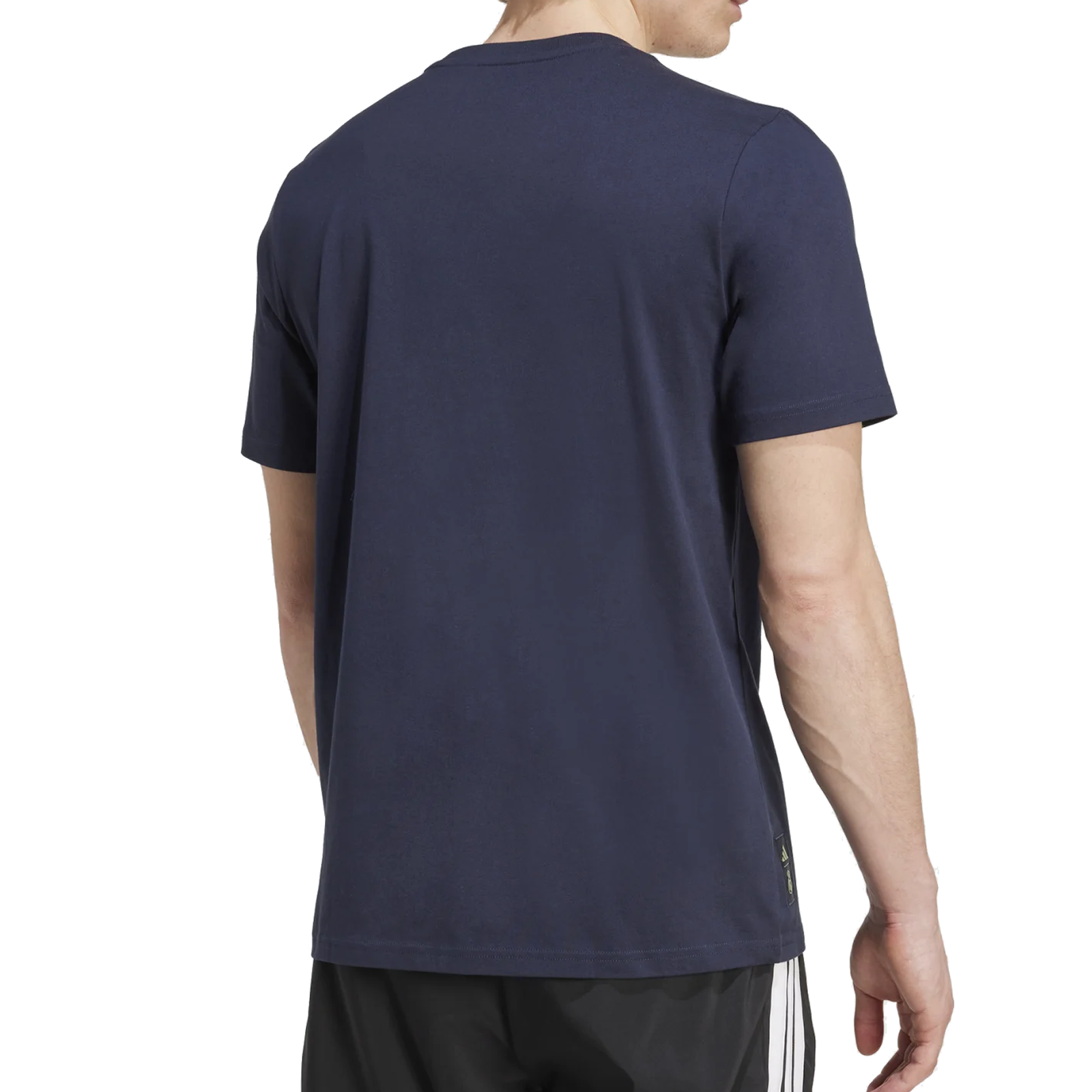 adidas Real Madrid Letter Logo T-Shirt (Legend Ink)