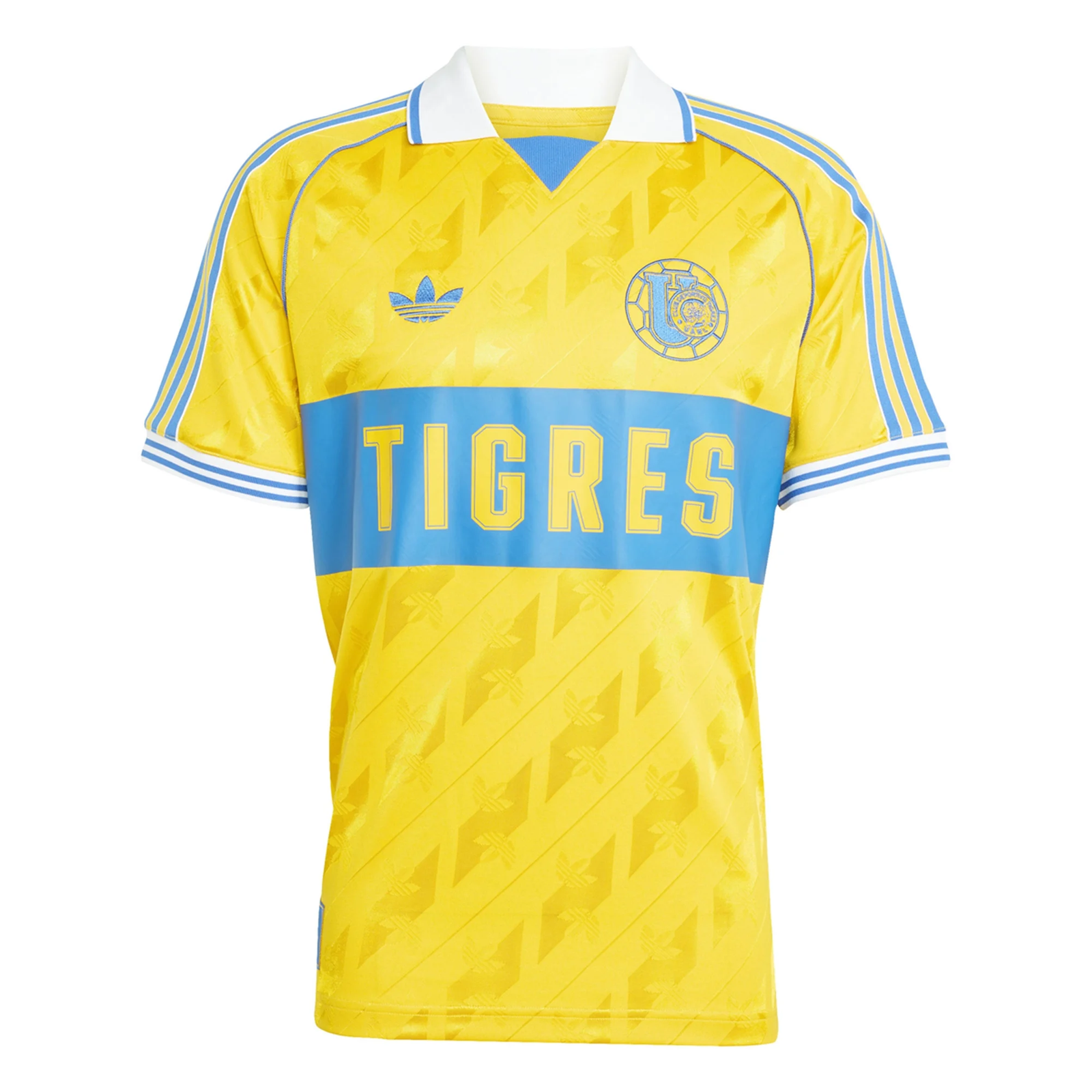 adidas Men's Tigres UANL Retro Anniversary Jersey 25/26 (Gold)