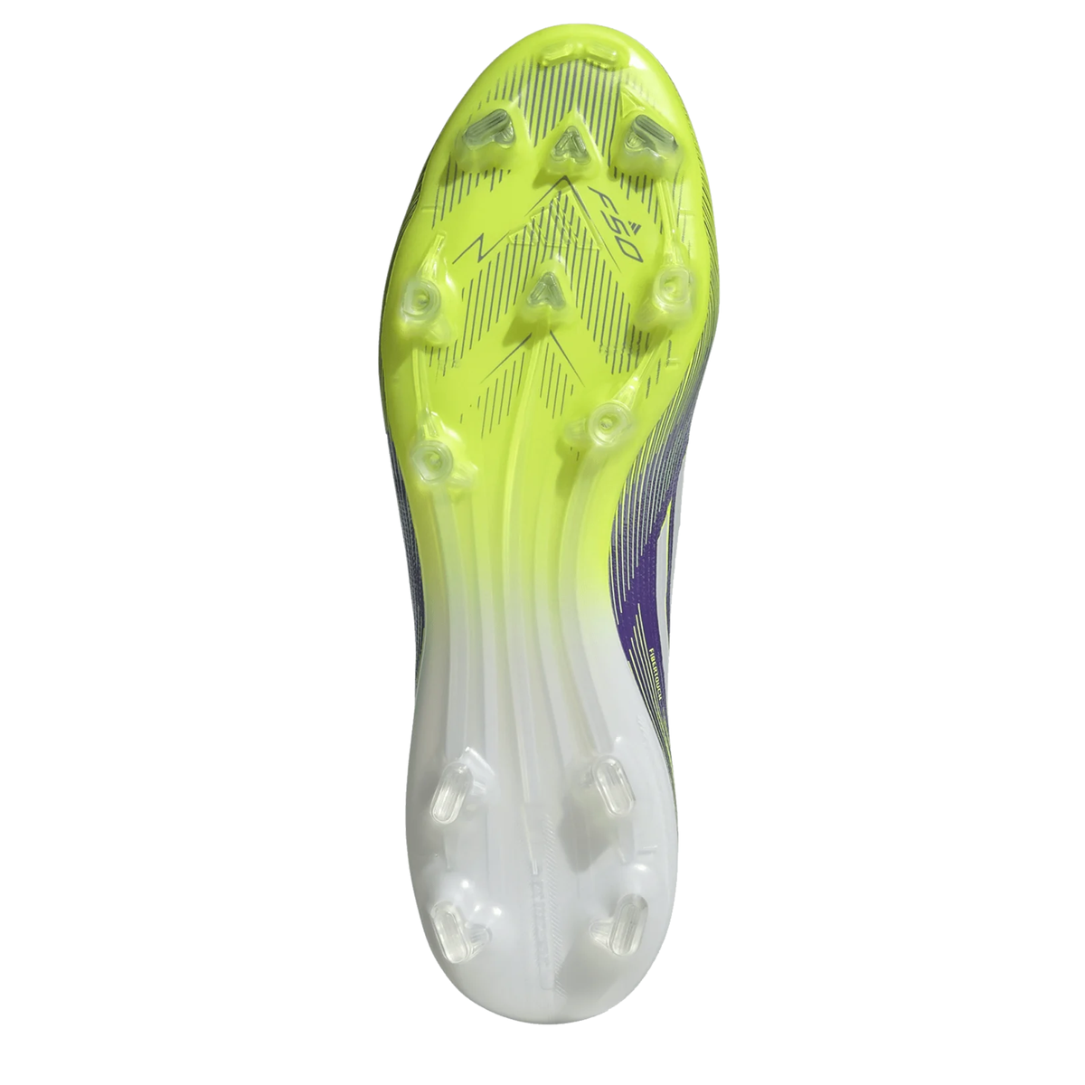 adidas F50 Pro FG Soccer Cleats (Purple Rush/Lucid Lemon)