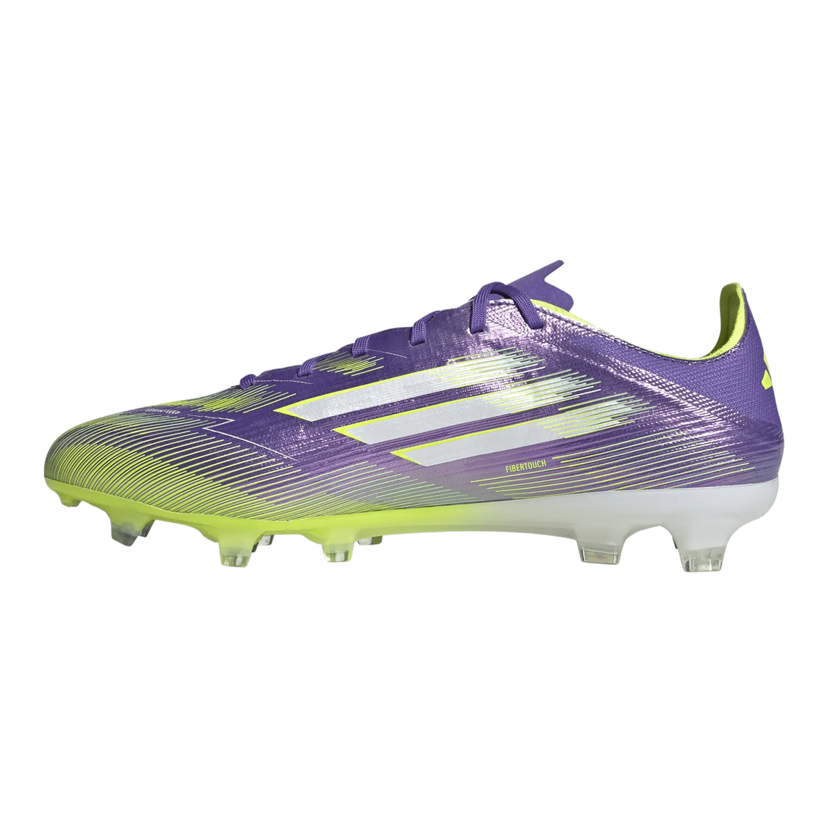 adidas F50 Pro FG Soccer Cleats (Purple Rush/Lucid Lemon)