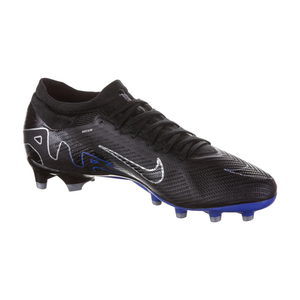 Nike Zoom Vapor 15 Pro AG-Pro Soccer Cleats (Black/Chrome-Hyper Royal)