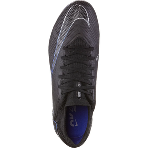 Nike Zoom Vapor 15 Pro AG-Pro Soccer Cleats (Black/Chrome-Hyper Royal)