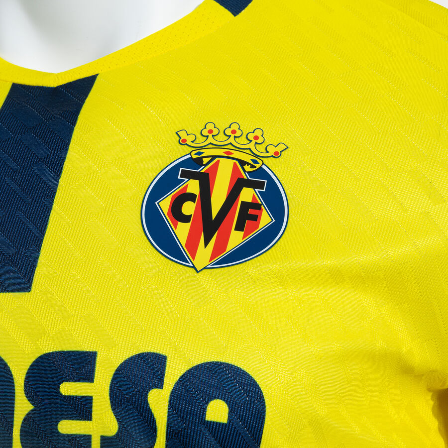 Joma Men's Villarreal CF Home Jersey 25/26 (Yellow/Navy)