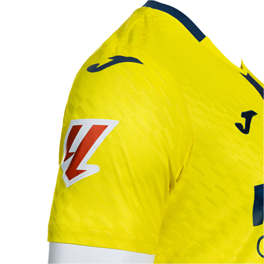 Joma Men's Villarreal CF Home Jersey 25/26 (Yellow/Navy)