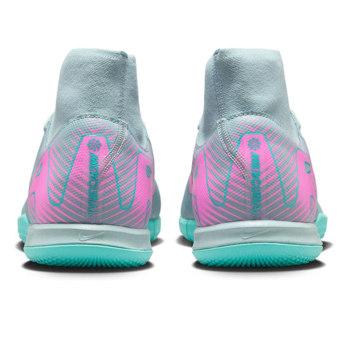Nike Zoom Superfly 10 Academy IC Indoor Soccer Shoes (Ocean Cube/Pink Blast)