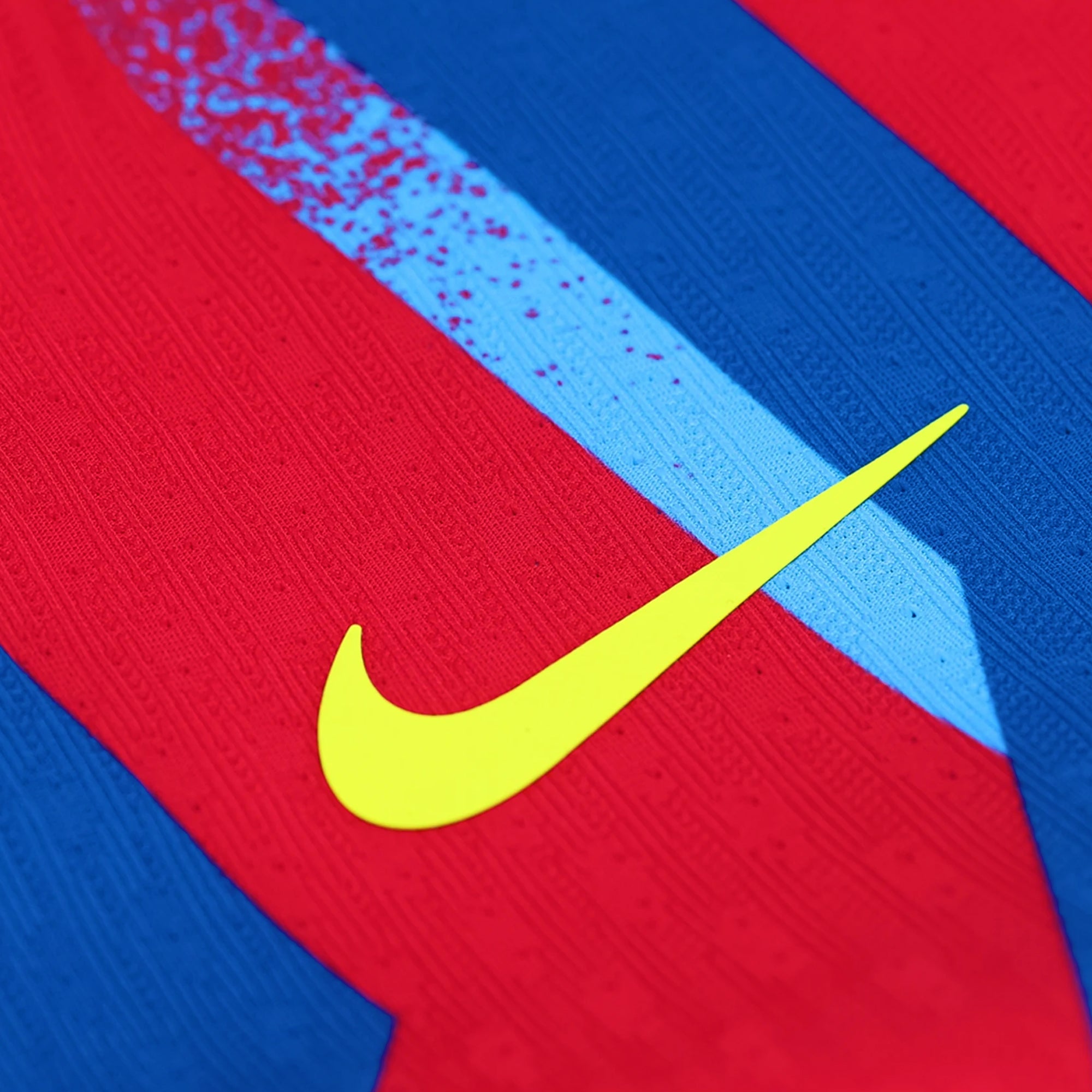 Nike Men's FC Barcelona M. Casado 4th Authentic Jersey 25/26 w/ La Liga Patches (Blue/Red/Yellow)