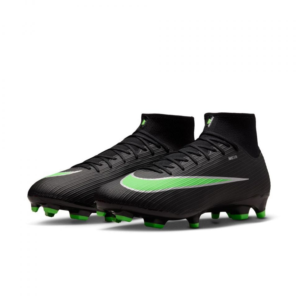 Nike Superfly 11 Academy FG/MG Soccer Cleats (Black/Illusion Green)