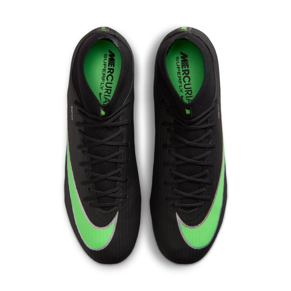 Nike Superfly 11 Academy FG/MG Soccer Cleats (Black/Illusion Green)