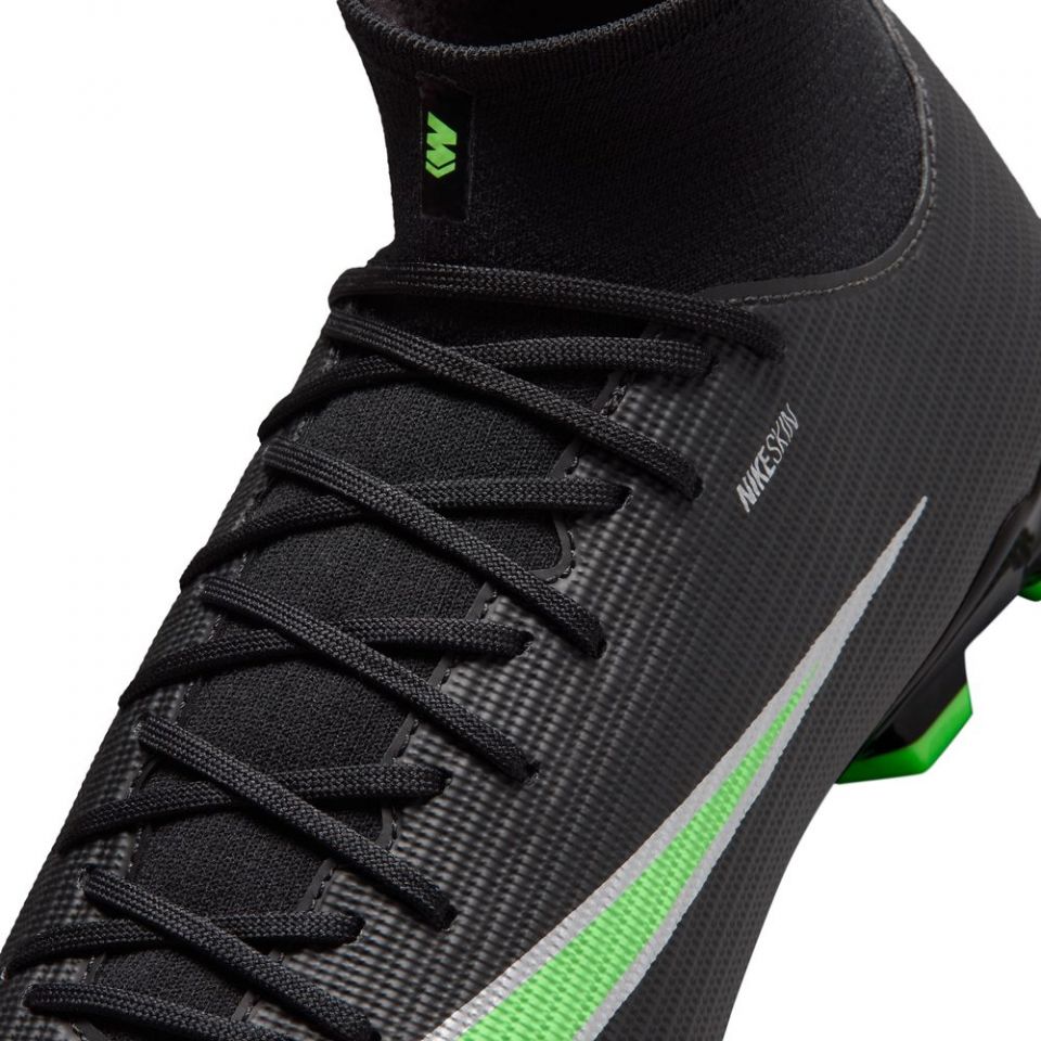 Nike Superfly 11 Academy FG/MG Soccer Cleats (Black/Illusion Green)