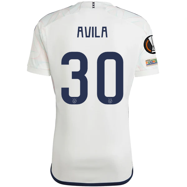 adidas Adults Ajax 23/24 Away Jersey - White