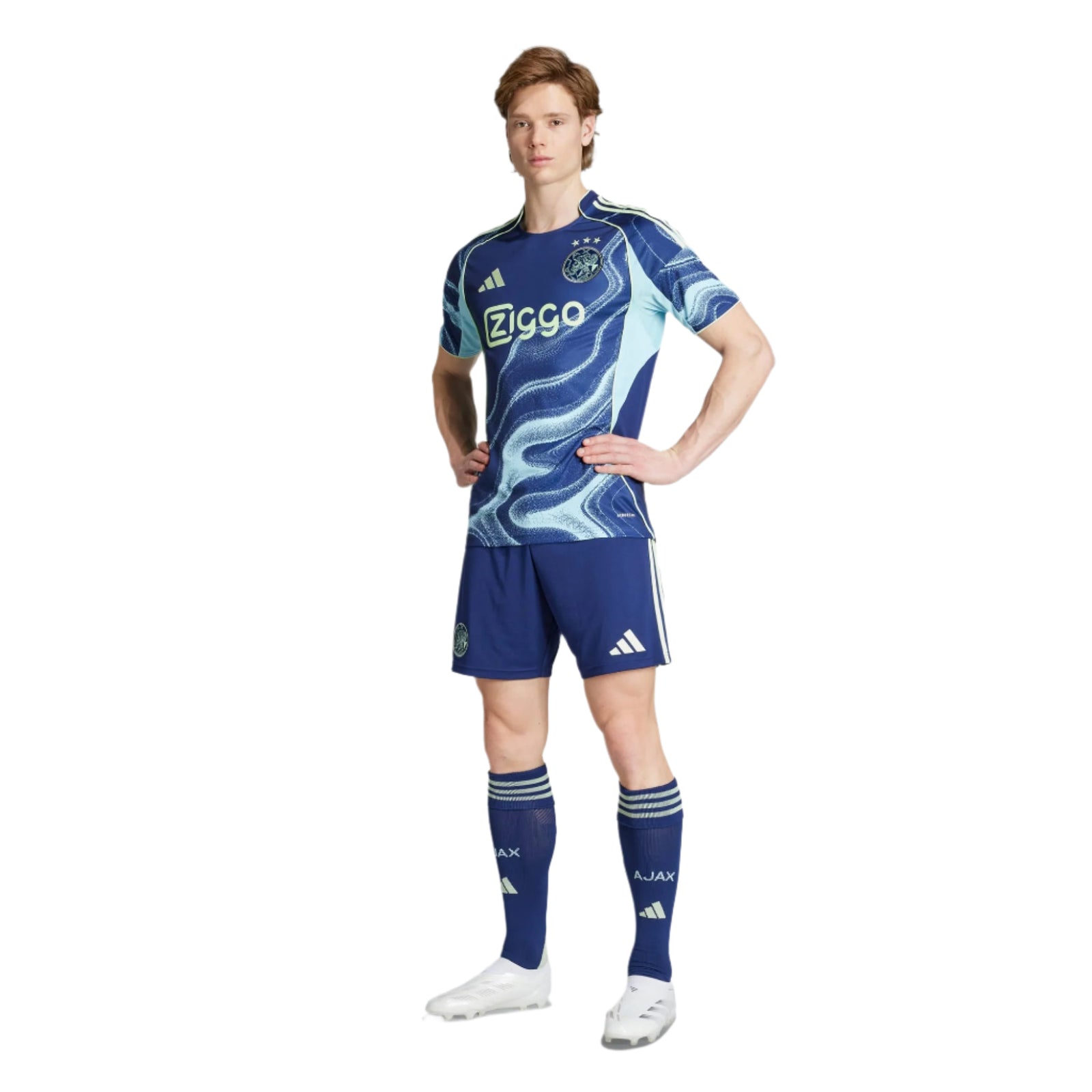 adidas Men's Ajax Away Jersey 25/26 (Night Sky)