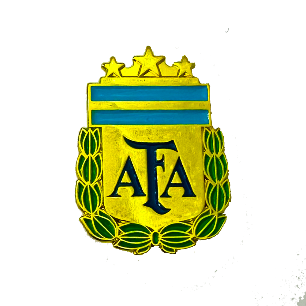 Argentina AFA 3 Star Enamel Pin