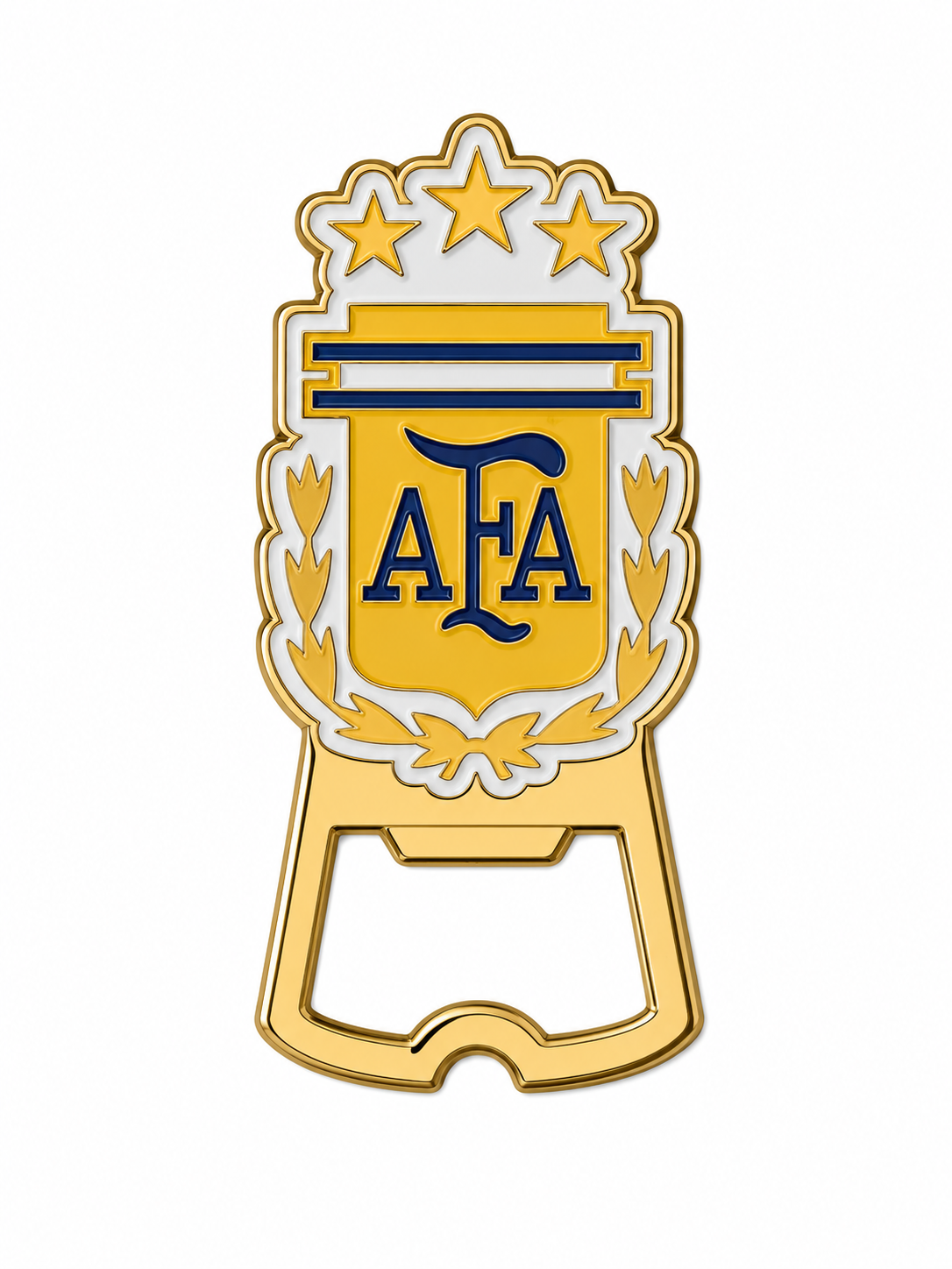 Argentina National Team AFA Gold Metal Bottle Opener