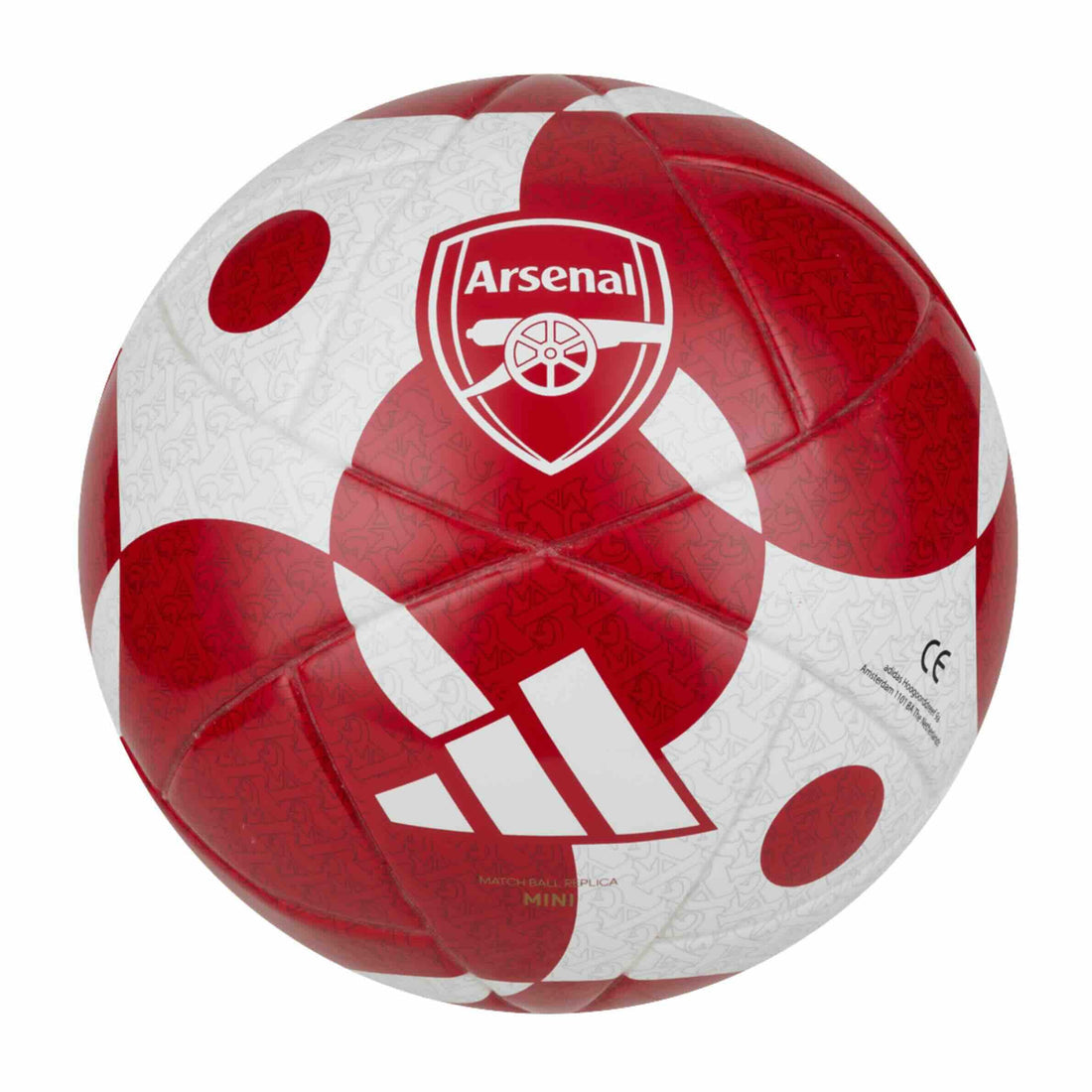 adidas Arsenal 25/26 Mini Home Ball (Better Scarlet/White)