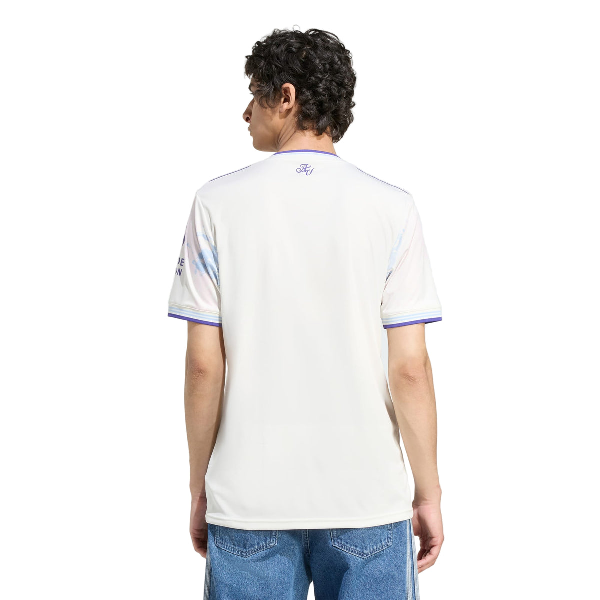 adidas Men's Aston Villa FC 25/26 Third Jersey (White)