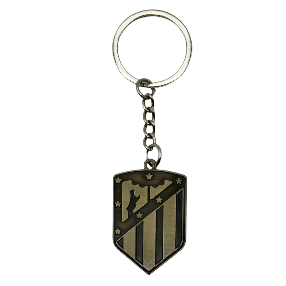 Atletico Madrid Metal Keychain