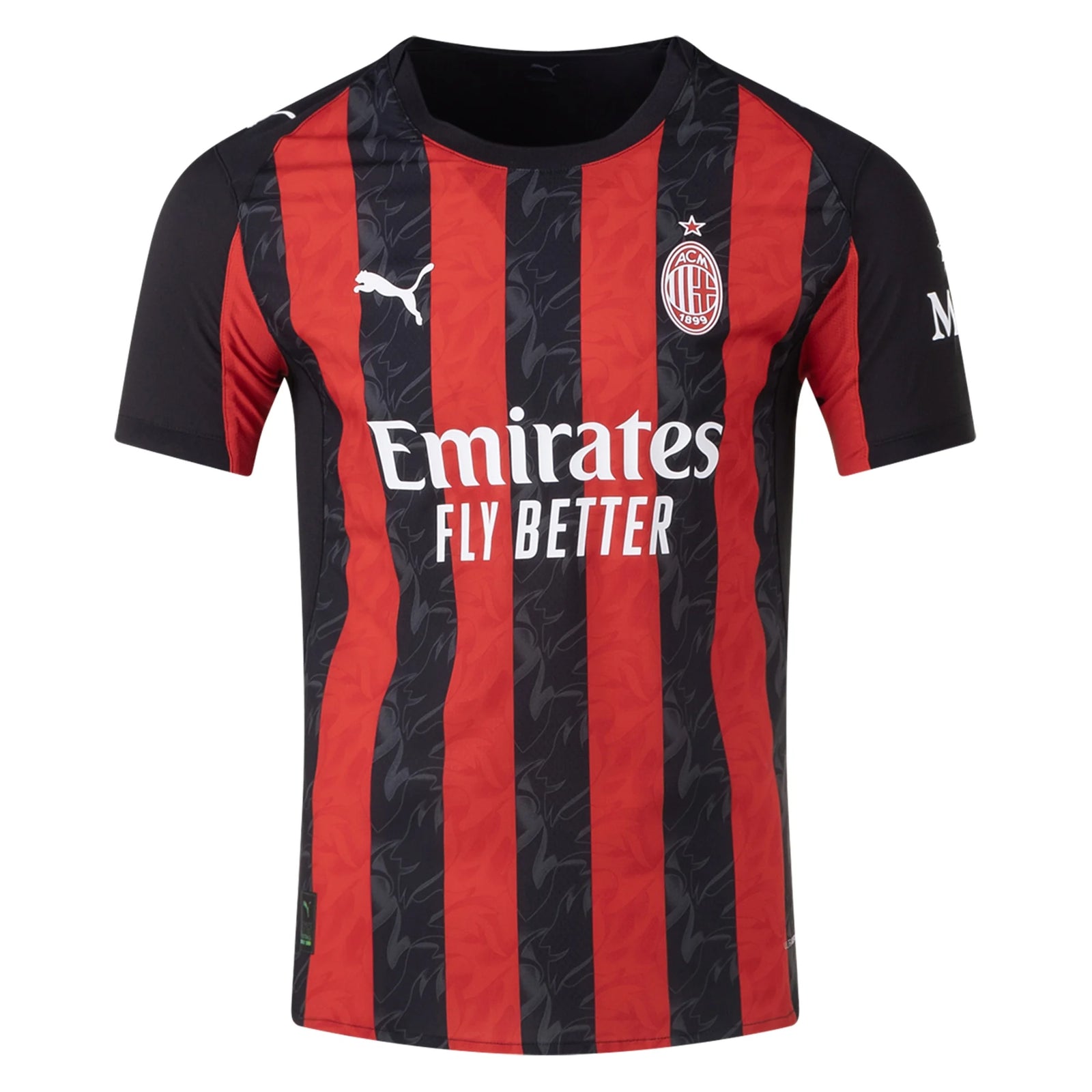 Puma Men's AC Milan Authentic Home Jersey 25/26 (Red/Black)