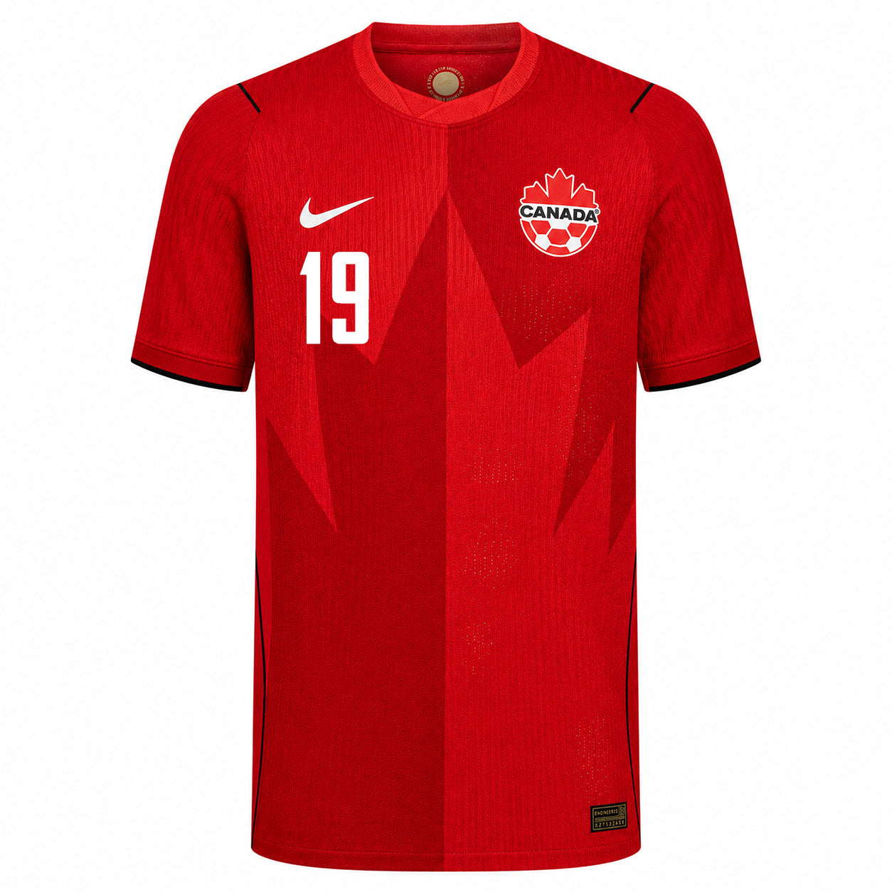 Nike Men's Canada Alfonso Davies Match Authentic Home Jersey 2026 (Red)