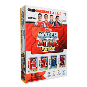 Topps Match Attax Champions League Box Office Ballers Mega Tin #1 24/25 (48 cards)