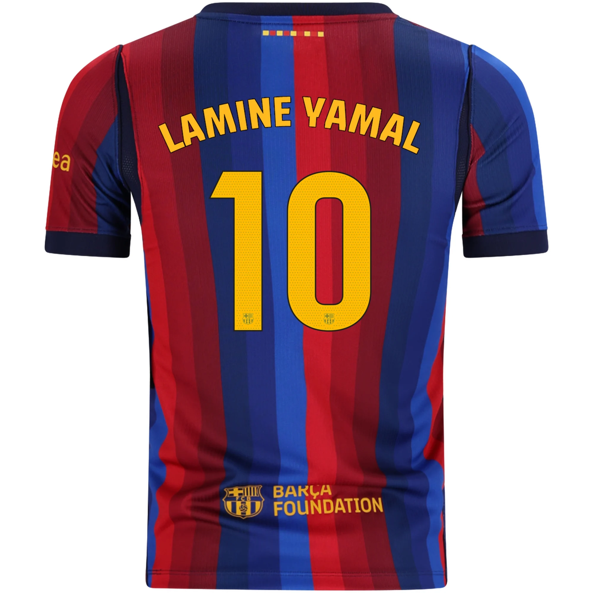 Nike Youth FC Barcelona Lamine Yamal Home Jersey 26/27 (Blue/Red)