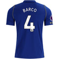 Nike Mens Chelsea FC Valentín Barco Home Jersey w/ EPL + No Room For Racism + Club World Cup Champion Patches 26/27 (Bright Royal/Gold)
