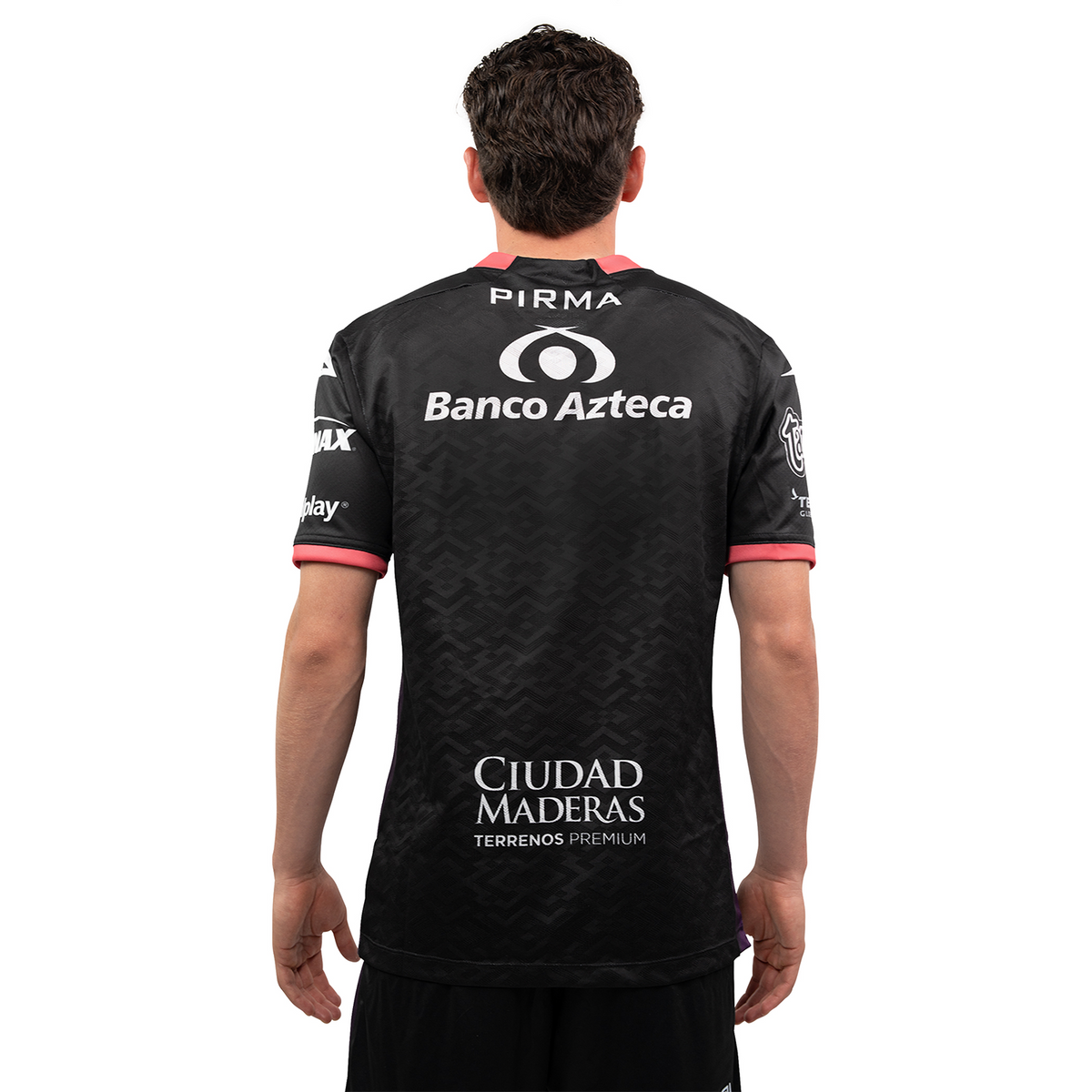 Pirma Men's Puebla Away Jersey 25/26 (Black/White)