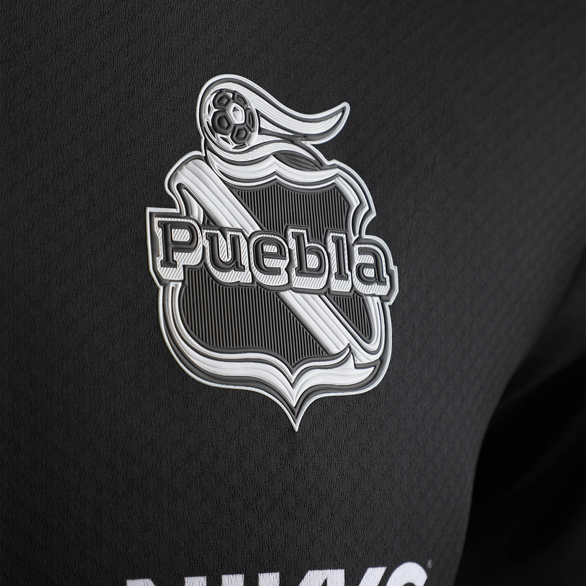 Pirma Men's Puebla Away Jersey 25/26 (Black/White)