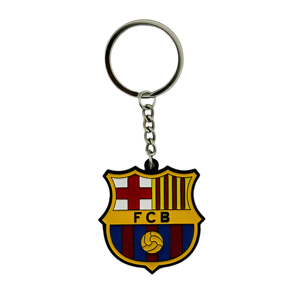 FC Barcelona Full Color Metal Keychain