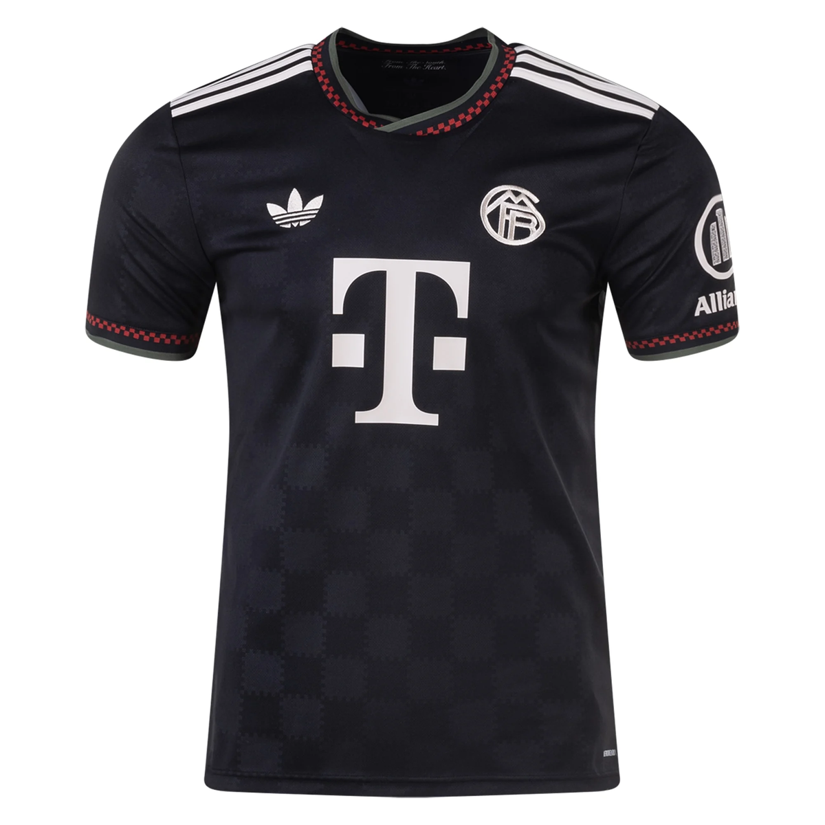 adidas Bayern Munich Third Jersey 25/26 (Black/Olive Green)