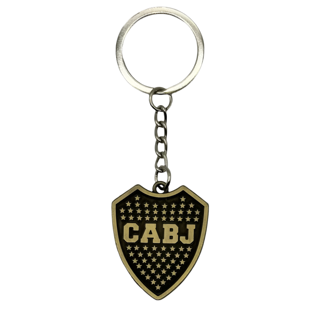 Boca Juniors Metal Keychain