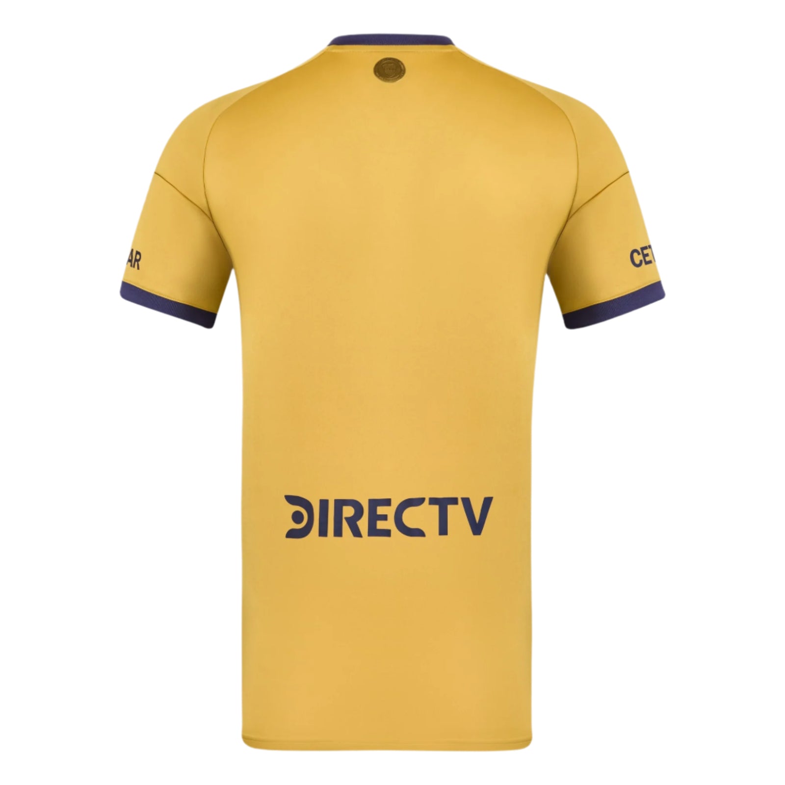 adidas Men's Boca Juniors Away Jersey 25/26 (Gold/Navy)