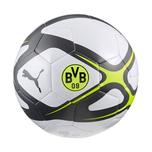 Puma BVB Culture Soccer Ball (Silver Mist/Puma Black)