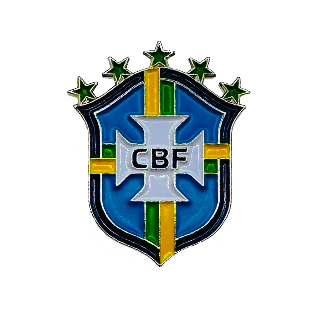 Brazil CBF National Team Logo Enamel Pin