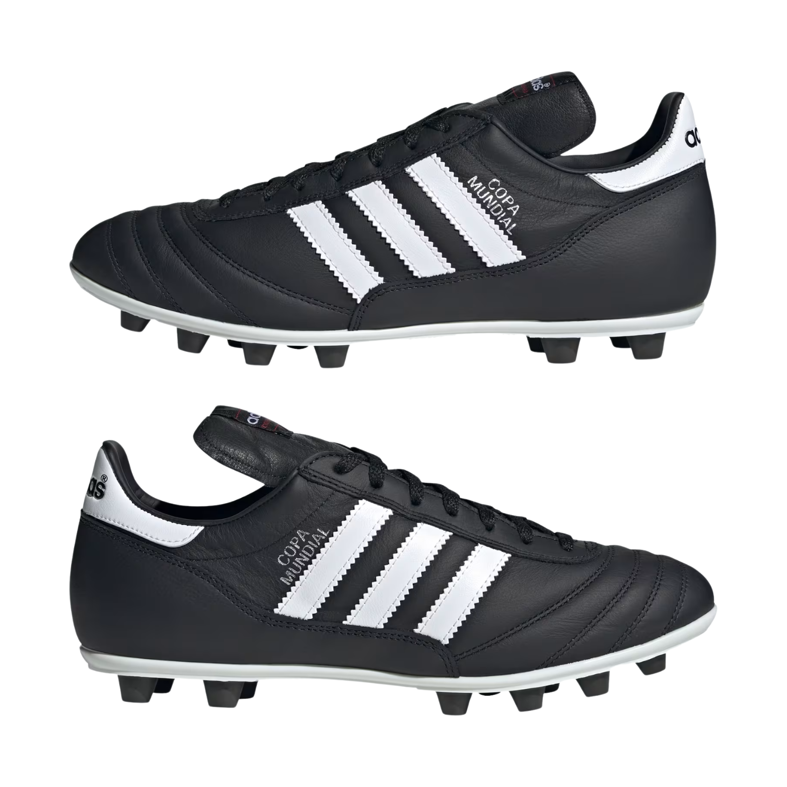 adidas Copa Mundial Firm Ground Soccer Cleats (Black/White)