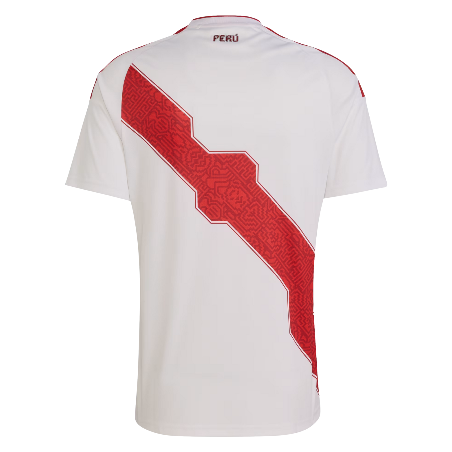 adidas Men's Peru Home Jersey 26/27 (White/Red)