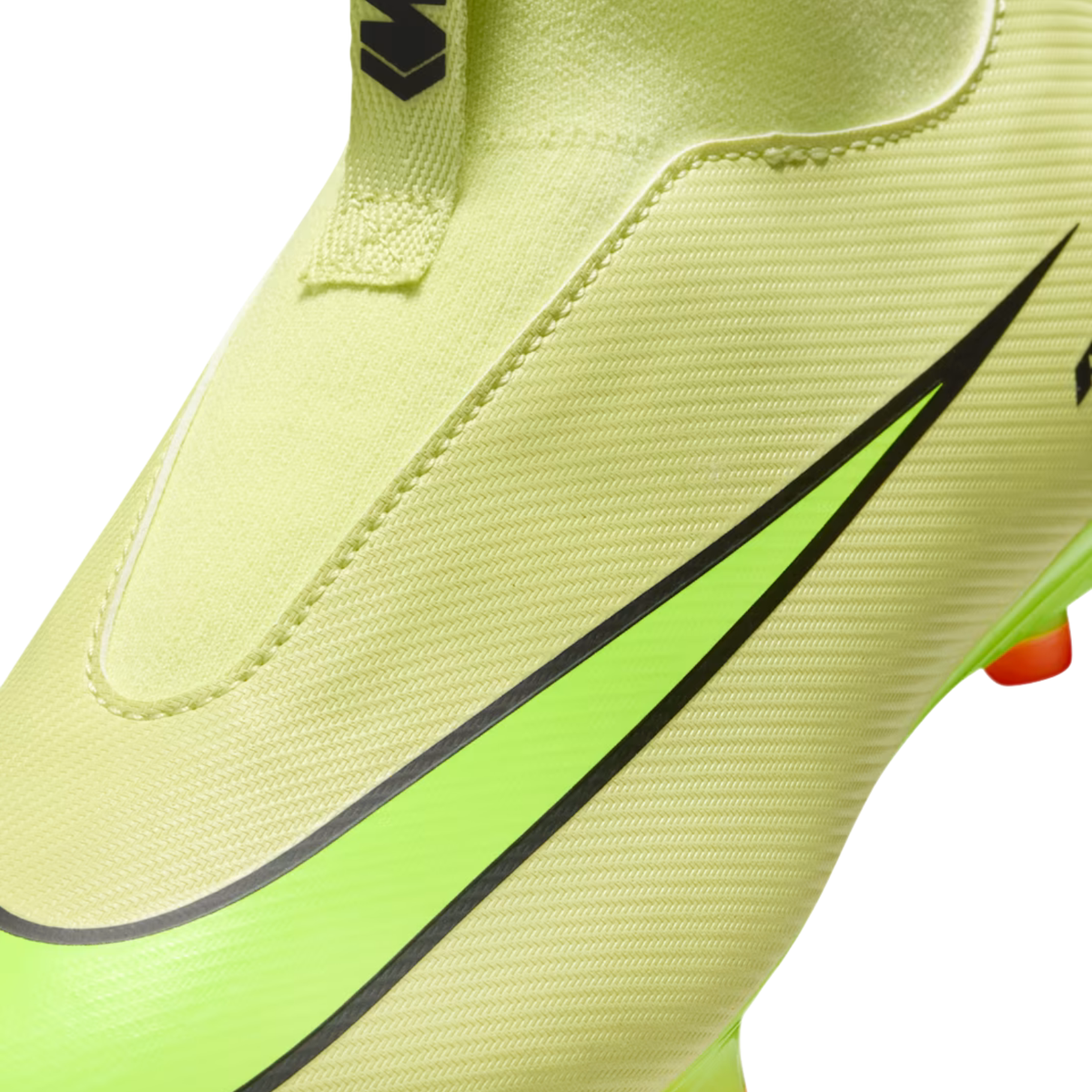 Nike Jr Zoom Superfly 10 Academy Firm/Multi Ground Soccer Cleats (Limelight/Volt-Hyper Crimson)