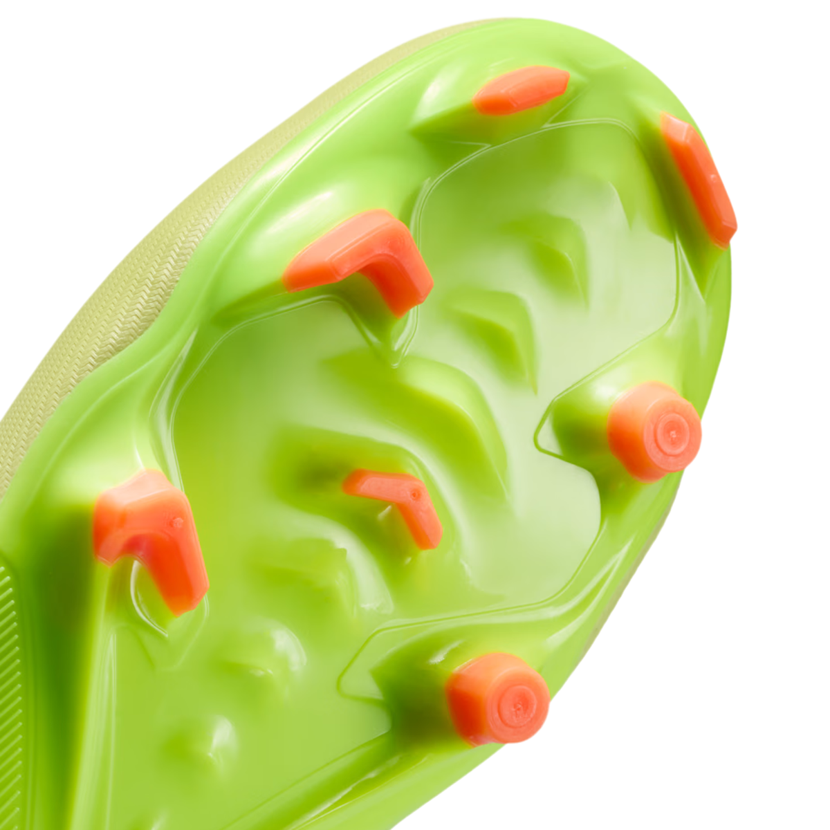 Nike Jr Zoom Superfly 10 Academy Firm/Multi Ground Soccer Cleats (Limelight/Volt-Hyper Crimson)