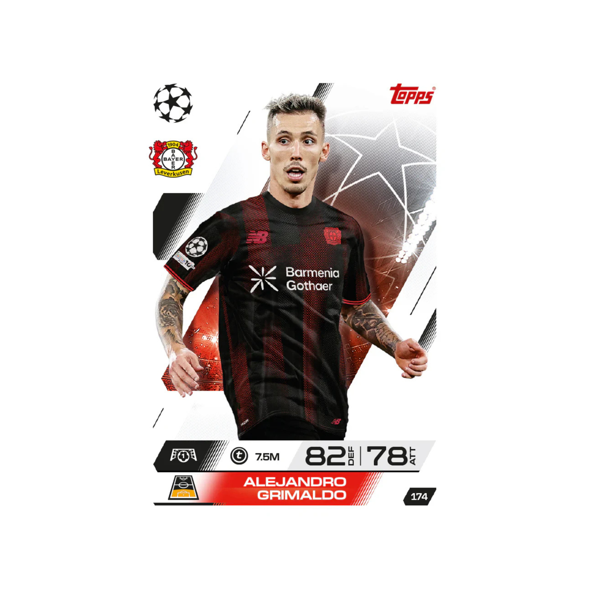 Topps Match Attax 25/26 Global Goalscorers Booster Tin #2 (28 Cards + 3 Limited Edition)