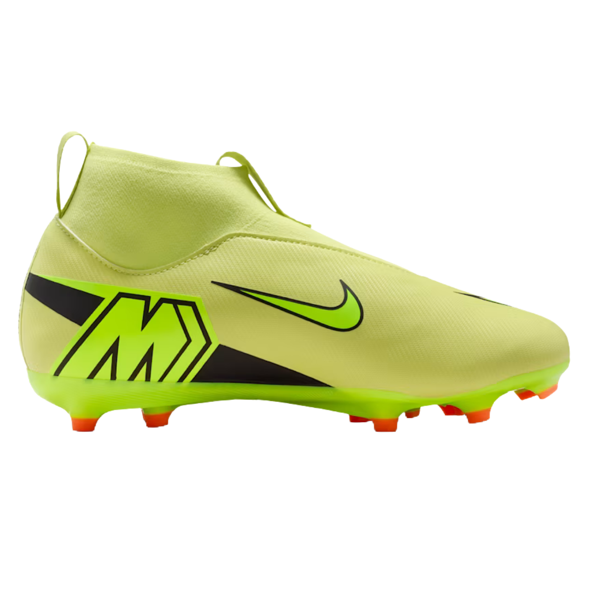 Nike Jr Zoom Superfly 10 Academy Firm/Multi Ground Soccer Cleats (Limelight/Volt-Hyper Crimson)