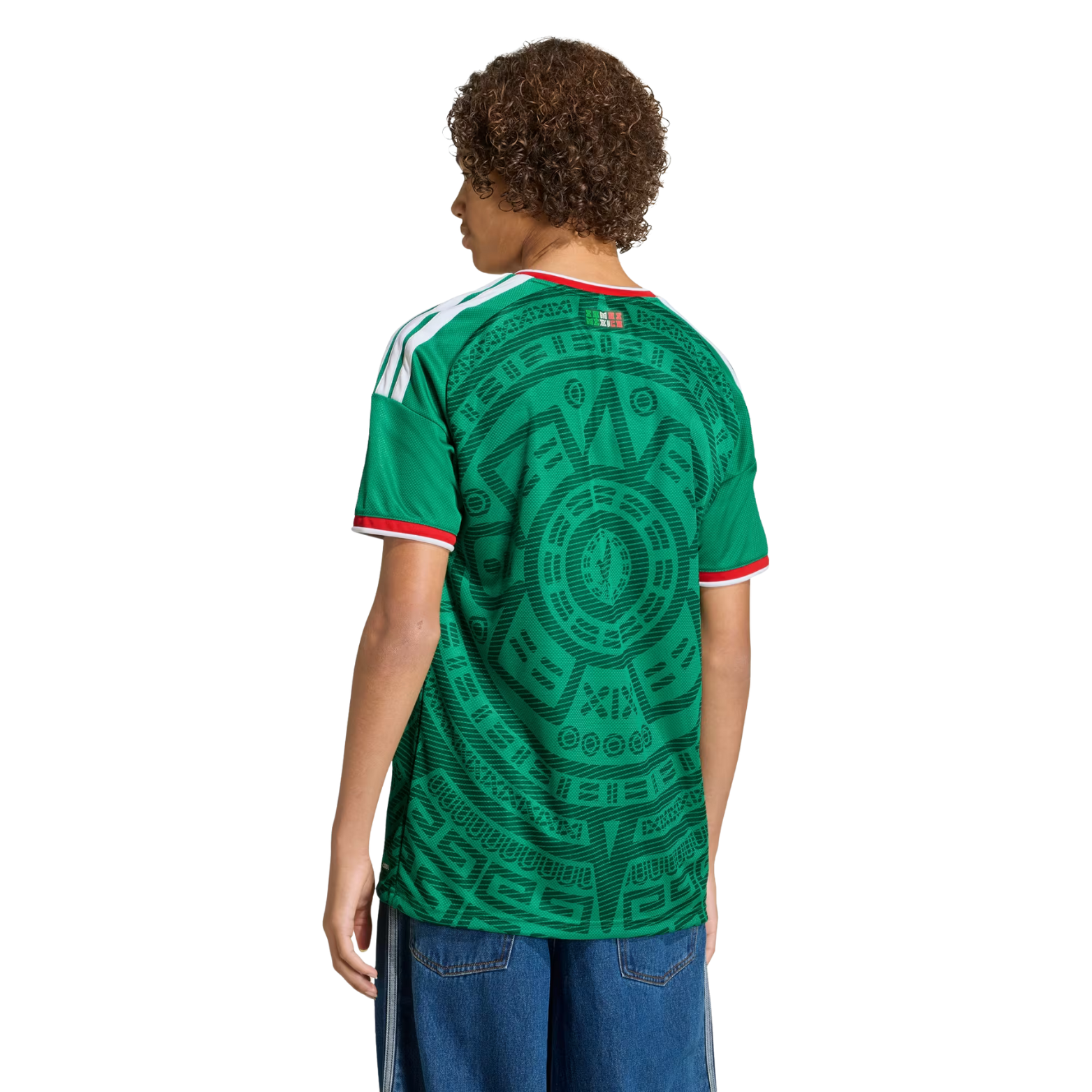 adidas Youth H. Herrera Mexico 2026 Home World Cup Jersey (Bold Green)