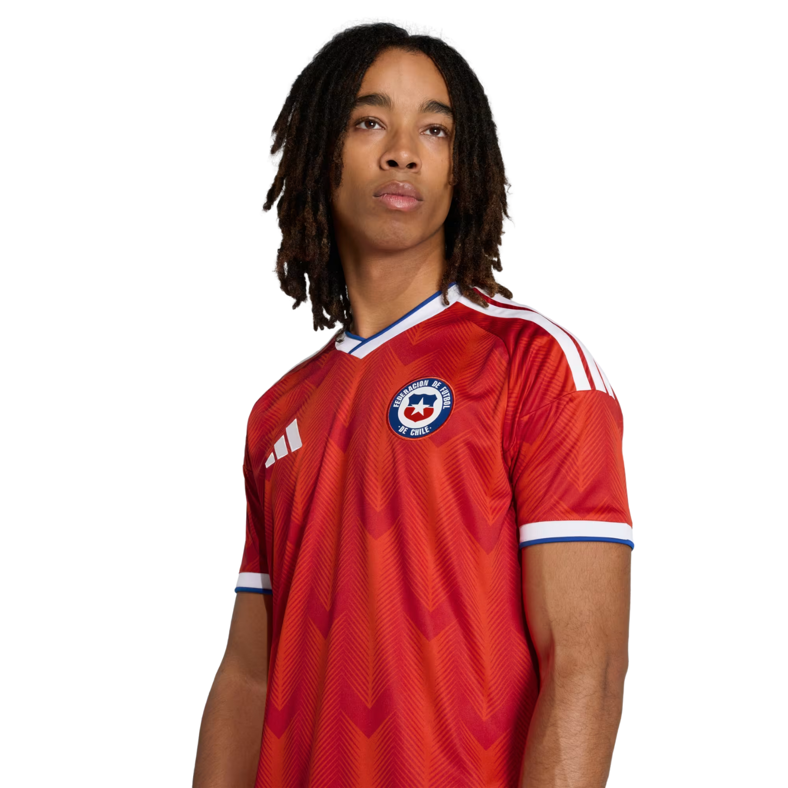adidas Men's Chile 2026 Home Jersey (Active Red)
