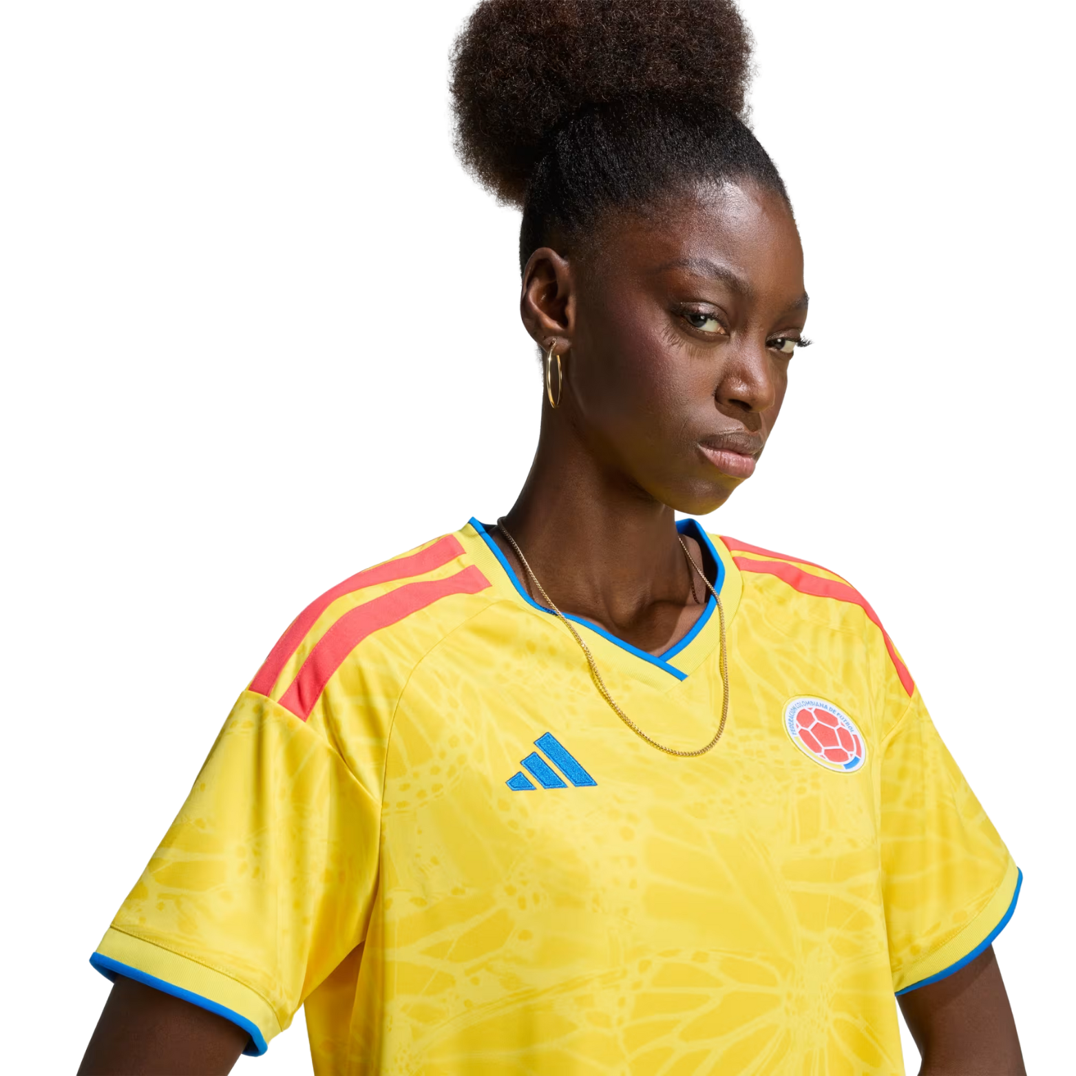 adidas Women's Colombia 2026 Home Jersey (Impact Yellow) - Soccer