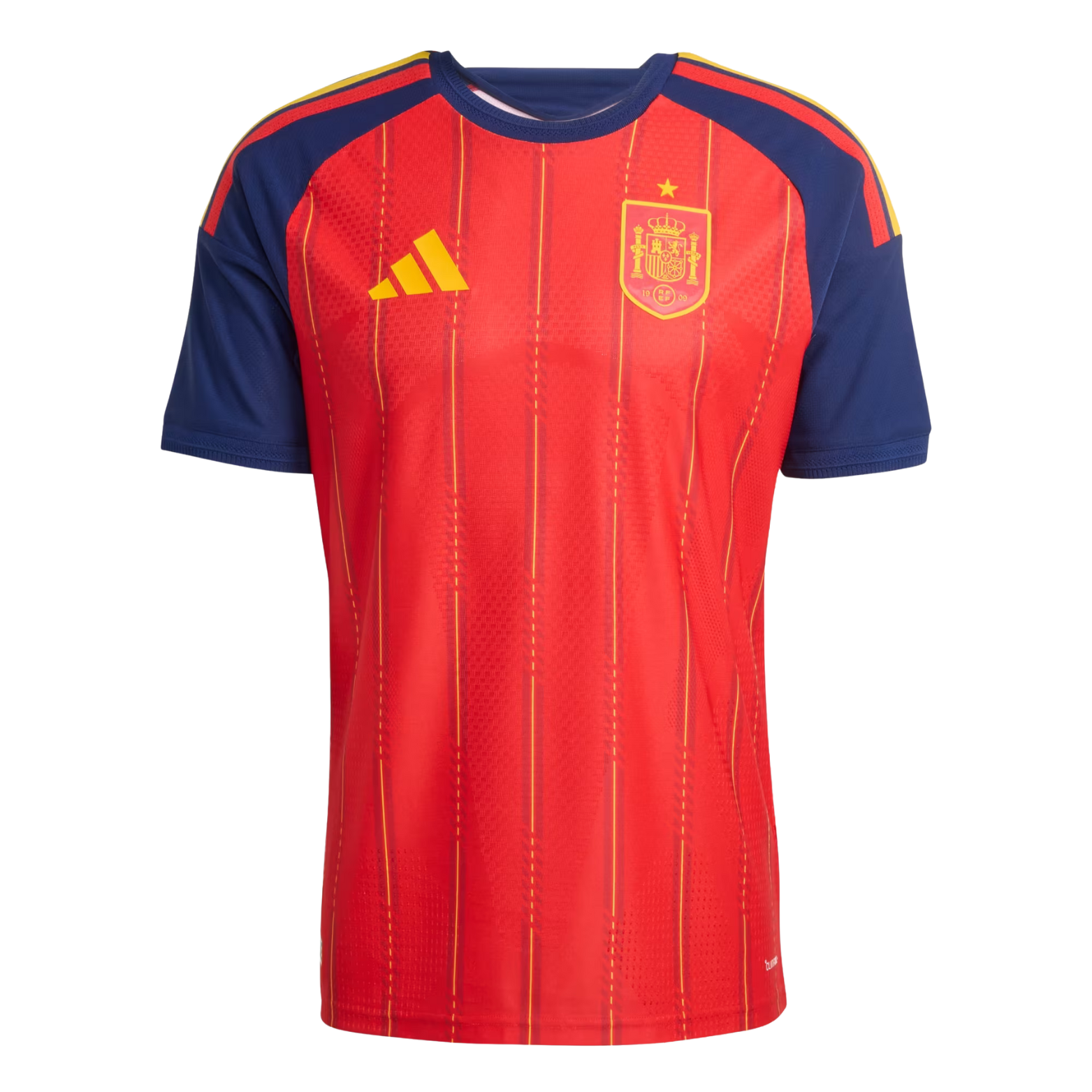 adidas Men's Spain Authentic World Cup Home Jersey 2026 (Vivid Red)