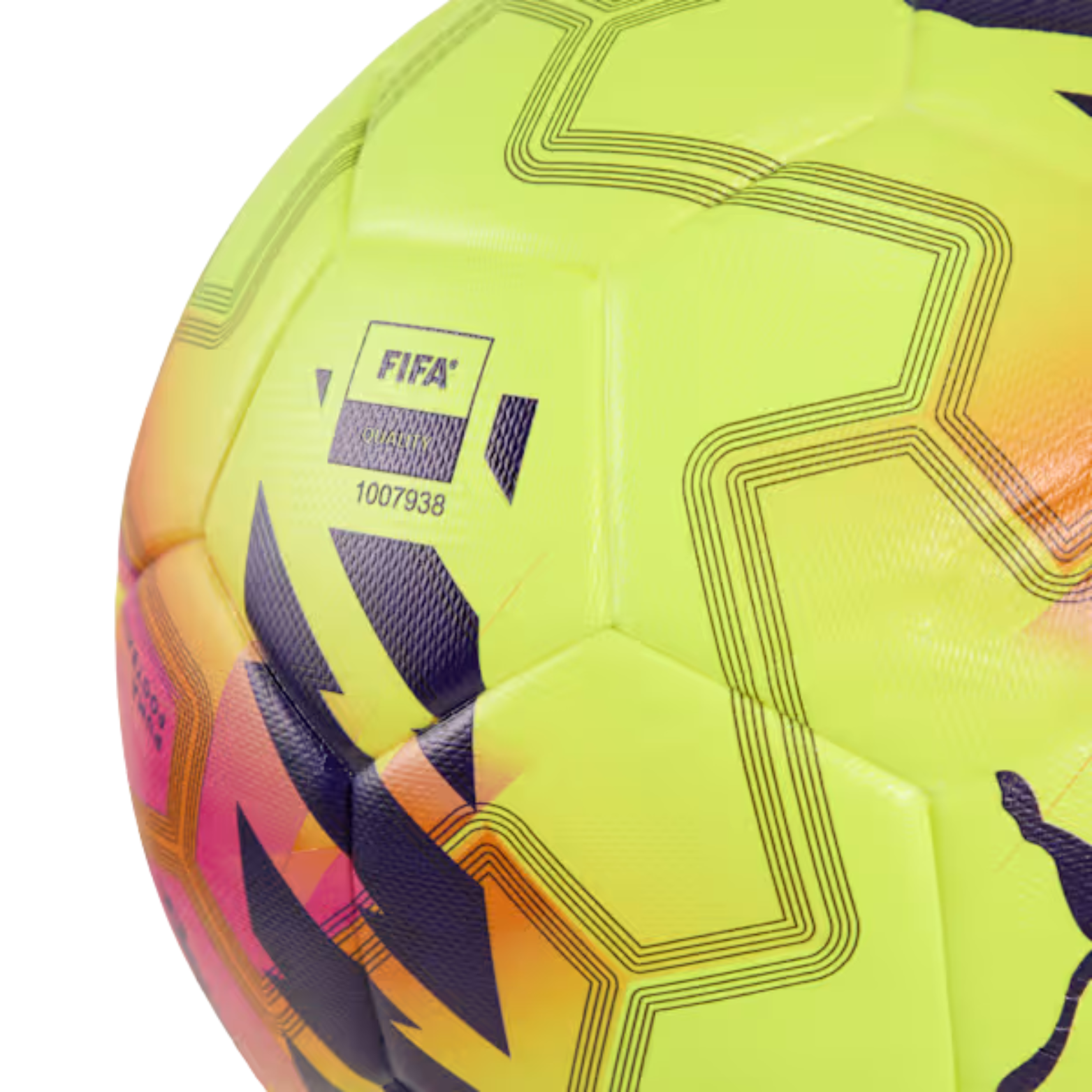 Puma 25/26 Premier League Orbita Match Lights Ball (Fluo Yellow/Multicolor)