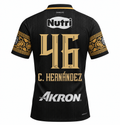Nike Men's Chivas Guadalajara Carlos Hernández Match Authentic Third Jersey 26/27 (Black/Truly Gold)